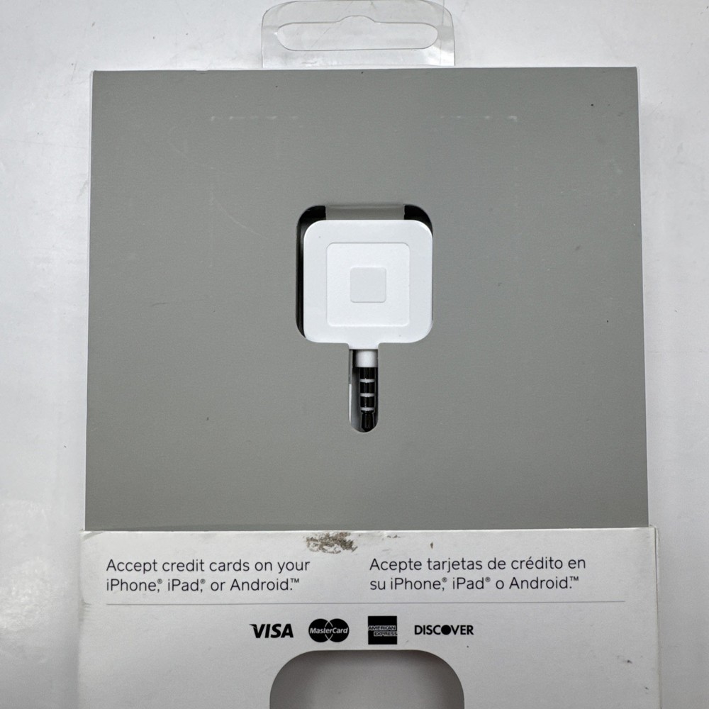 Square Reader Credit Debit Card Apple iPhone Android Headphone Jack Connector