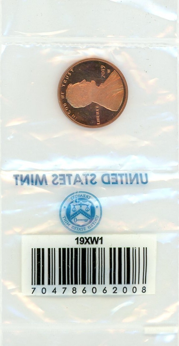 2019-W Proof Lincoln Cent With OGP West Point
