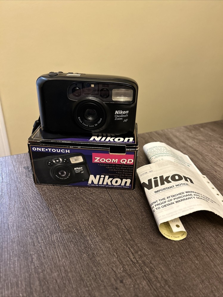 Nikon One Touch Zoom Af 38-70mm With Box Untested