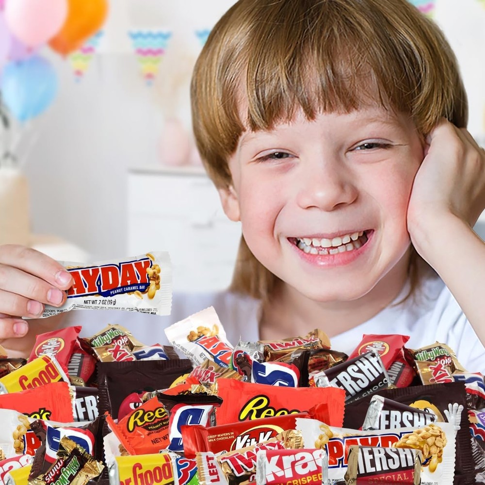 Easter Assorted Chocolate Candy Variety Pack 2 lb – Bulk Individually Wrapped...