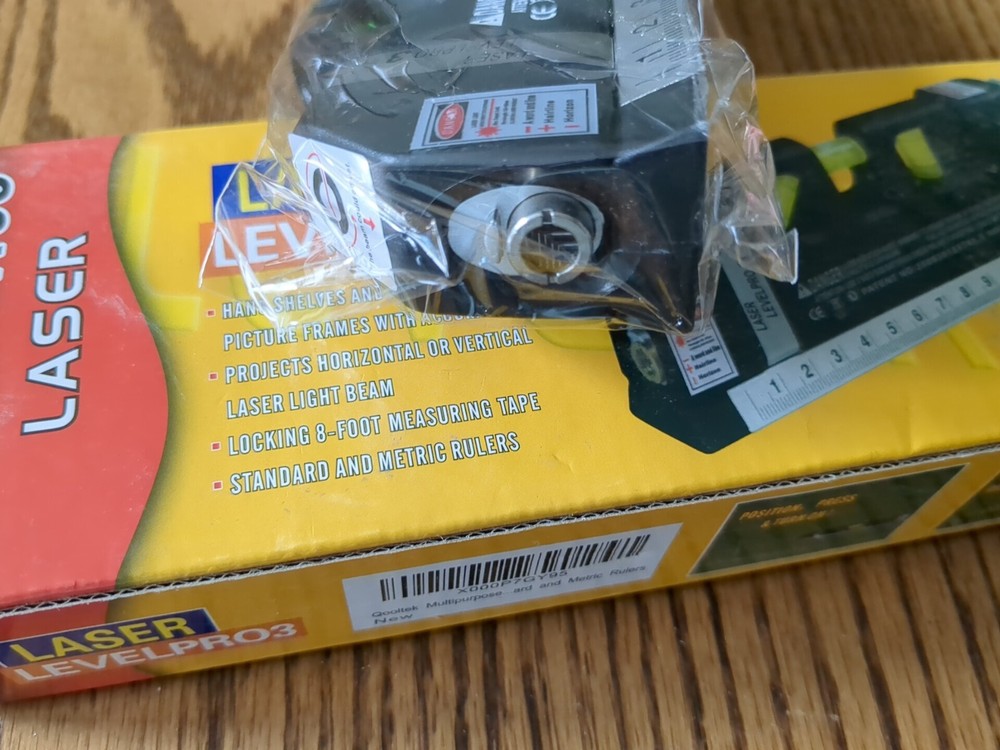 Qooltek Laser LEVELPRO3 Multipurpurpose Level Laser Light New In Box