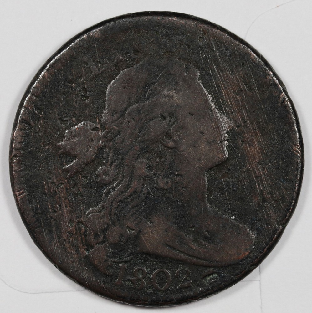 1802 Large Cent.  Full Date.  Circulated.  199206