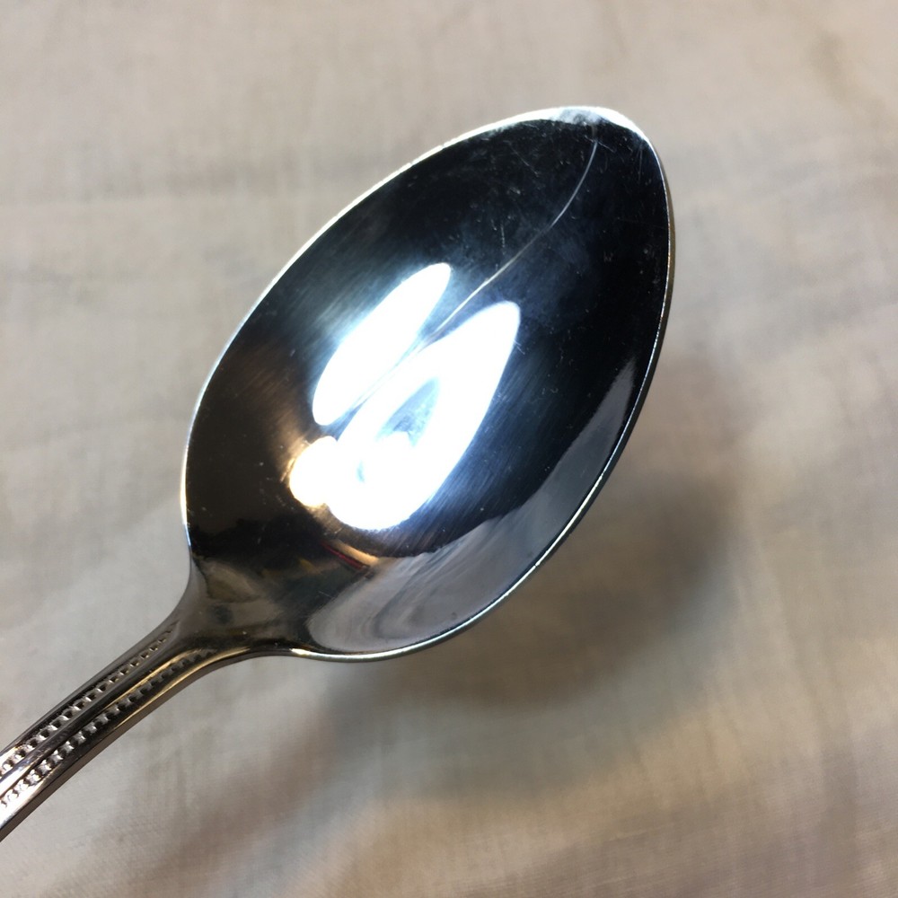 Banquet Stainless Spoon Beaded 8 1/8” Flatware