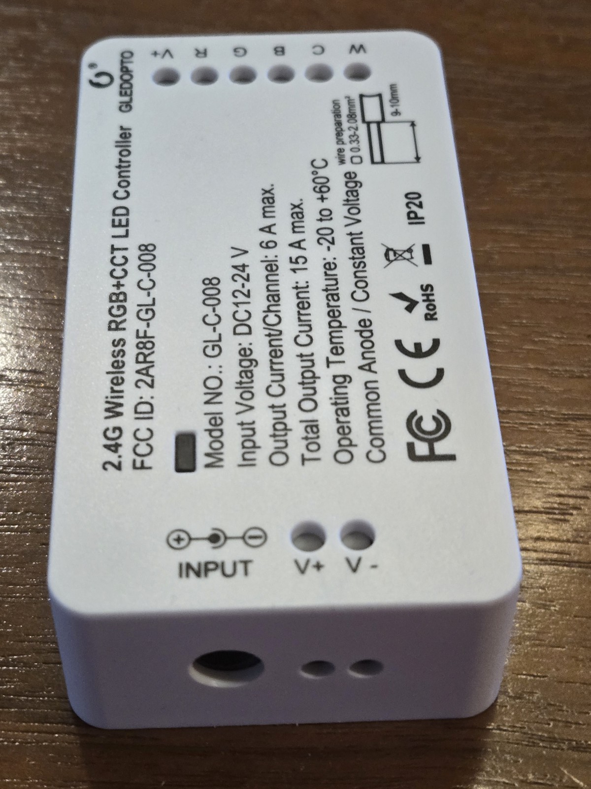 Gledopto Zigbee 3.0 LED Controller RGB CCT RGBW GL-C-008 2.4G Wireless