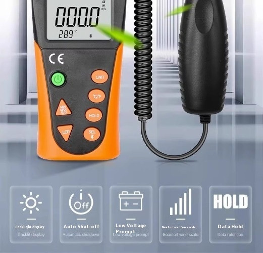 VC816 Anemometer Anemometer Anemometer Wind Temperature Tester Anemometer