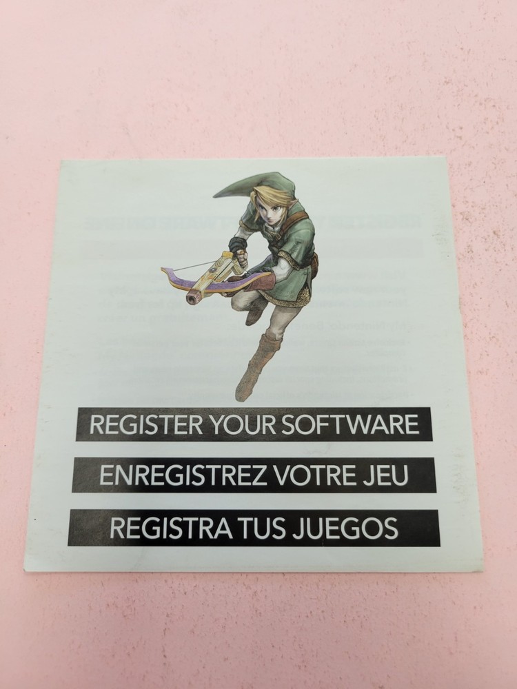 Link's Crossbow Training for Nintendo Wii Insert ONLY