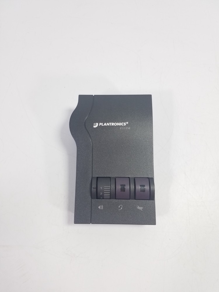 Plantronics Vista M12 Universal Audio Processor Headset Amplifier No Cords.