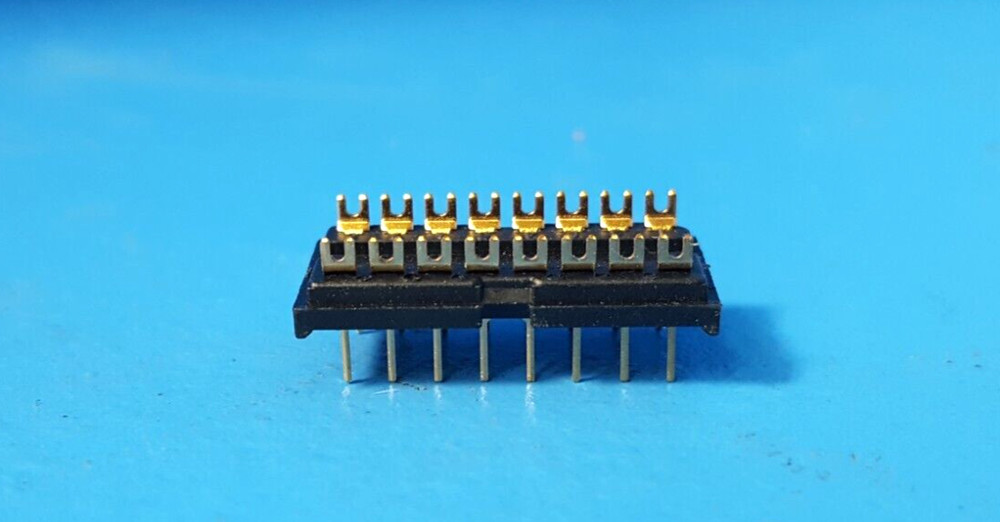 (5 PCS) IC SOCKET, 616-D65, AUGAT