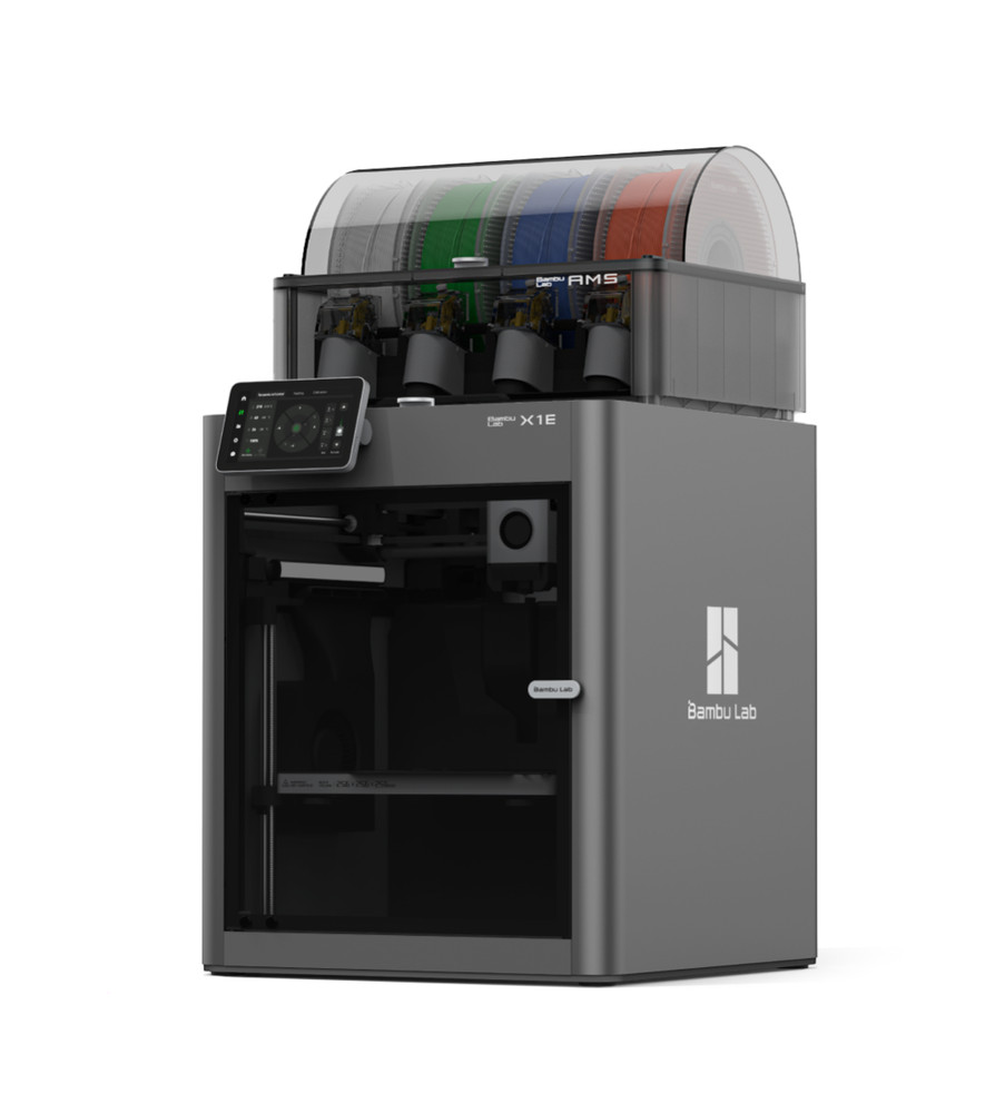 USED Bambu Lab X1E Combo 3D Printer and AMS - For Pro/Engineering Applications