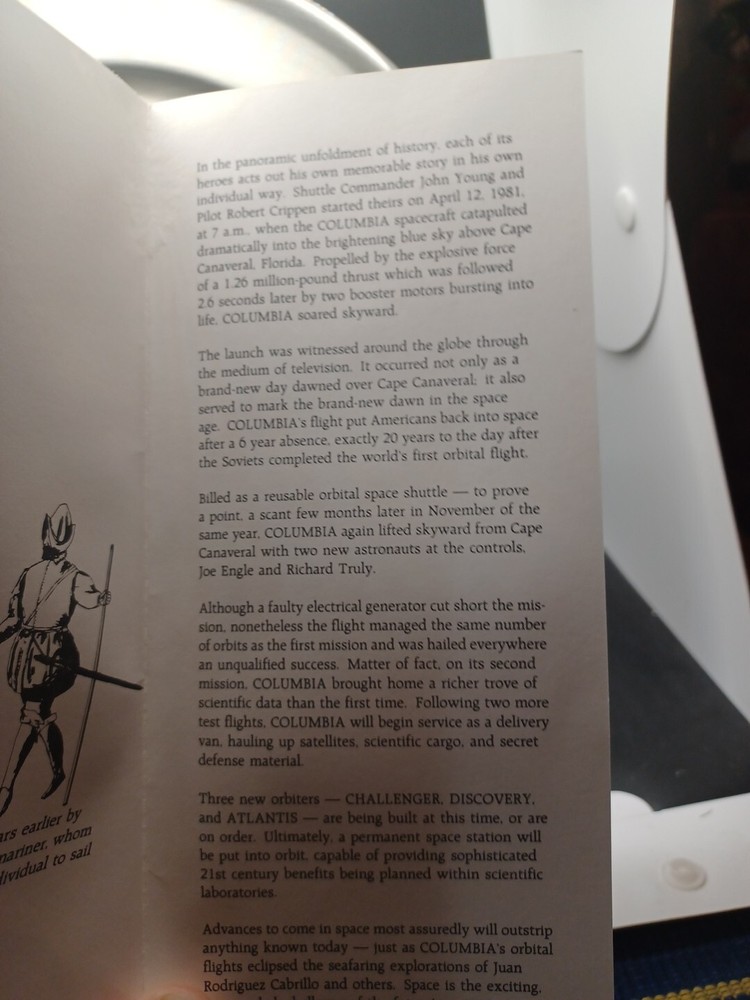 Reed & Barton Reed & Barton Plate Crossroads-Shuttle Columbia