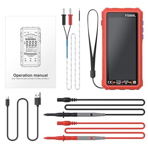 USB C Rechargeable Smart Multimeter Digital Multimeter 6000 counts Smart Meter