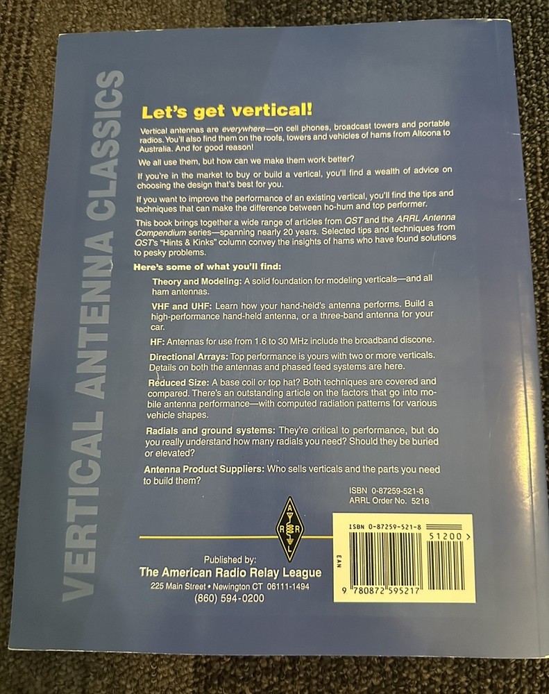 ARRL's Vertical Antenna Classics