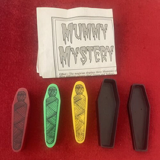 "VINTAGE" MUMMY MYSTERY & INSTRUCTIONS