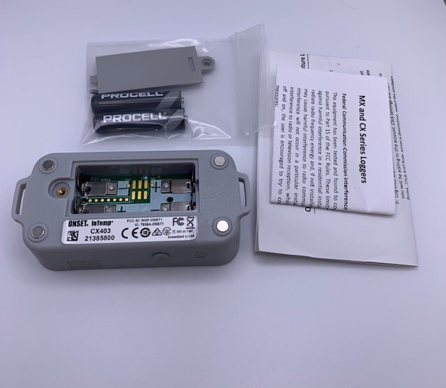Onset InTemp CX403 Bluetooth Ambient Temperature Data Logger OPEN BOX!!!!