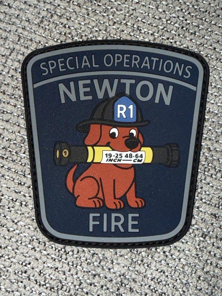 Fire Department Patch Newton MA Special Operations Special Edition