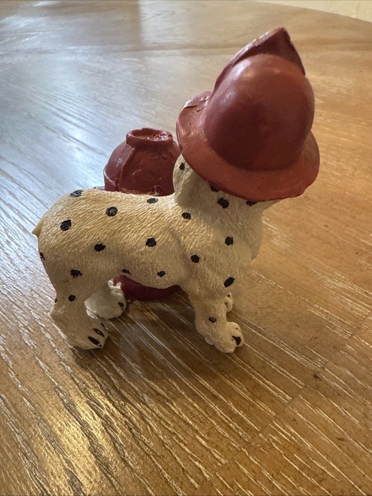 Dalmation, And Fire Hydrant Tail Missing 90’s Fire Dept