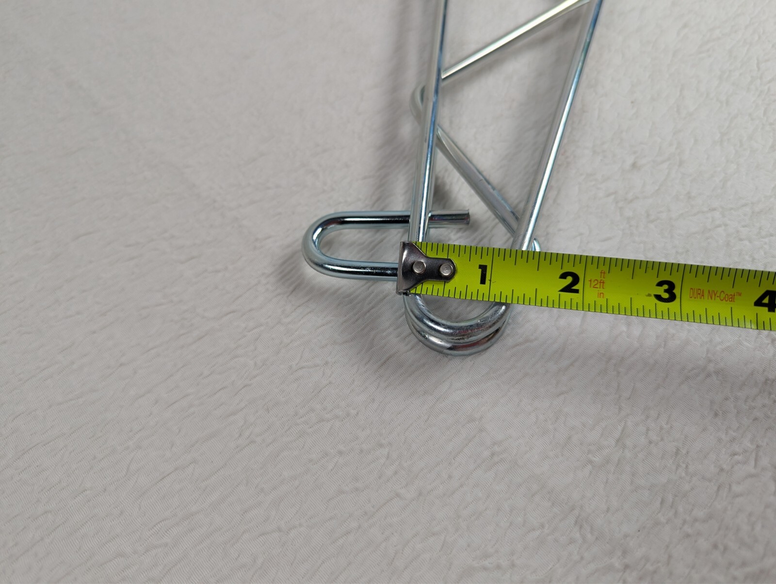 Heavy Duty Chrome Restaurant Wire Shelf Wall Bracket - 19 inch - 2 Pack