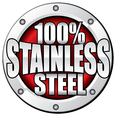 10" Strap Hinge (1 Pair) Stainless Steel