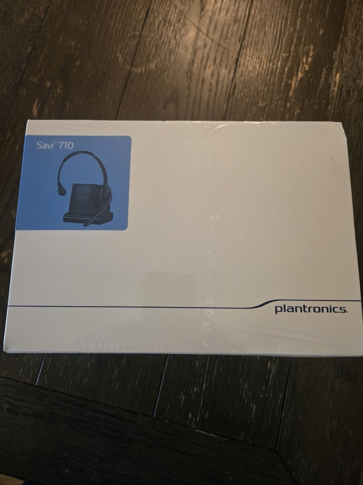 Plantronics Savi 710 Wireless Headset System Multi-Device Noise-Cancel