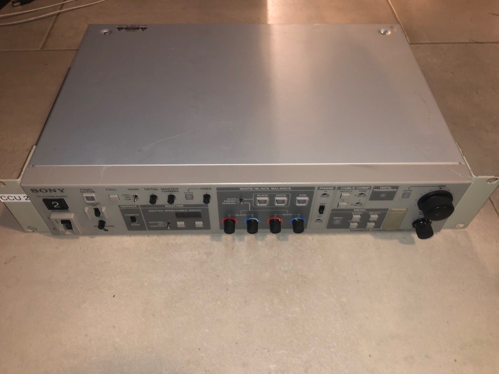 Sony CCU-D50 SDI Video Camera Control Unit