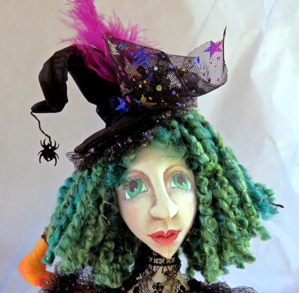 Cloth Art Doll CD Pattern "Don't Hate Me” By Stephanie Novatski