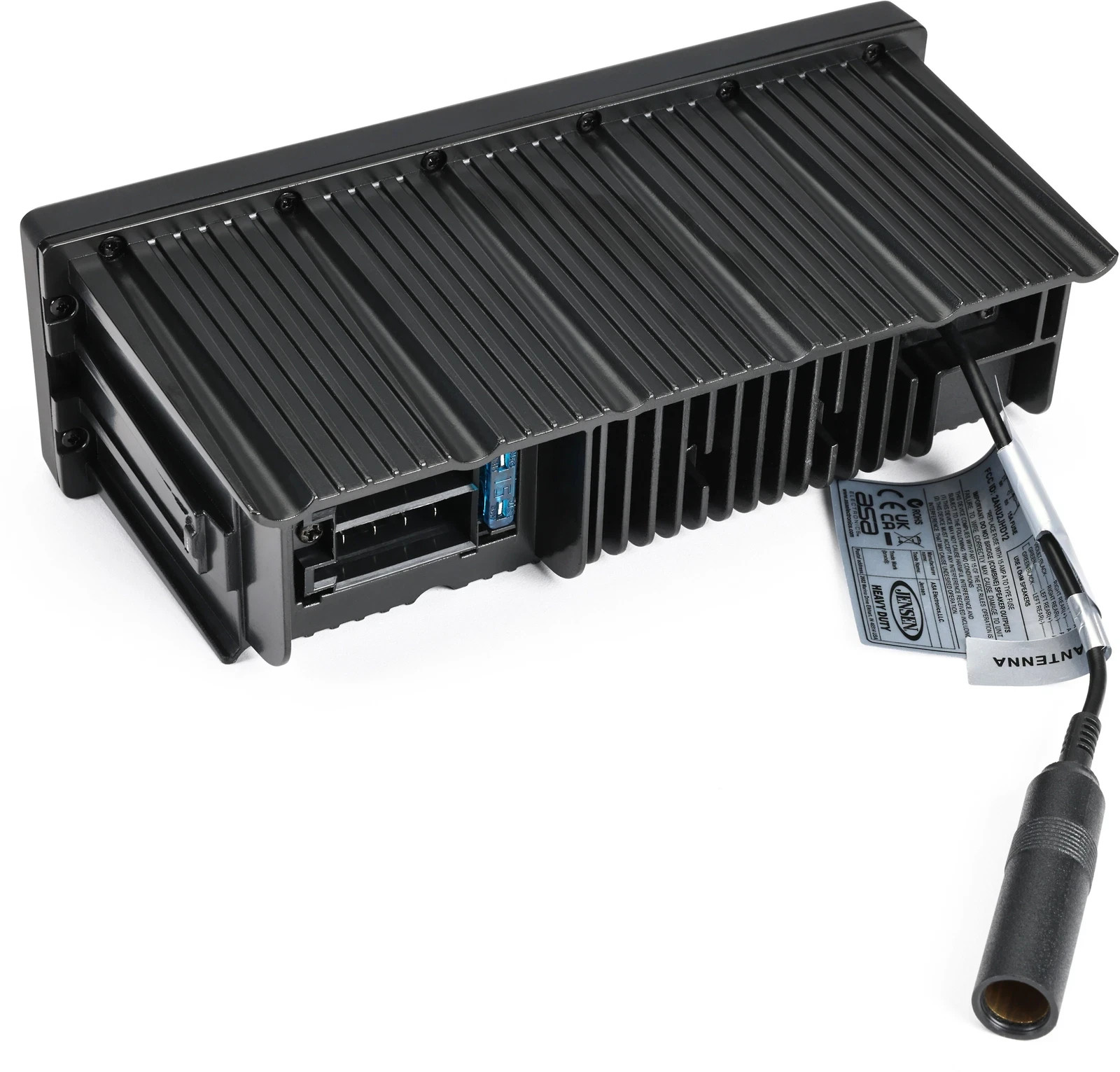 Jensen Heavy Duty JHD12B Media Reciever AM/FM, Bluetooth, Weatherband