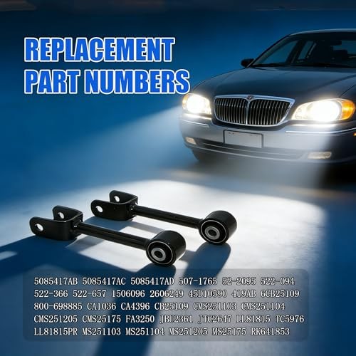2PCS Rear Lower Forward Control Arm Kit Compatible with 2007-2010 Chry.sler