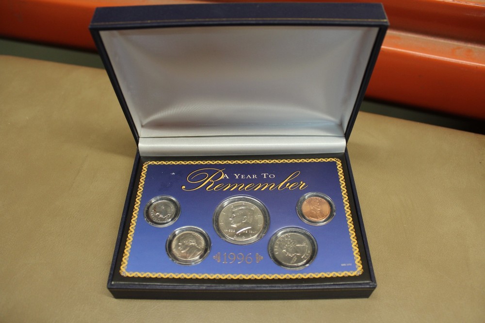 1996 A Year To Remember 5 Coin Set