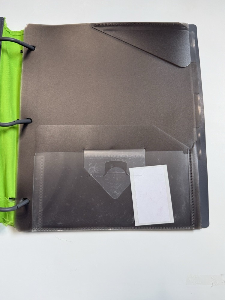 3 Five Star Flex Hybrid Notebinder Refillable Notebooks Binders Green Red Blue