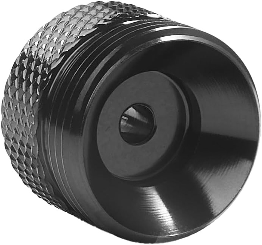 Aluminum Fast Cap Adapter for CO2 Quick Changes Compatible with Byrna LE, SD, EP