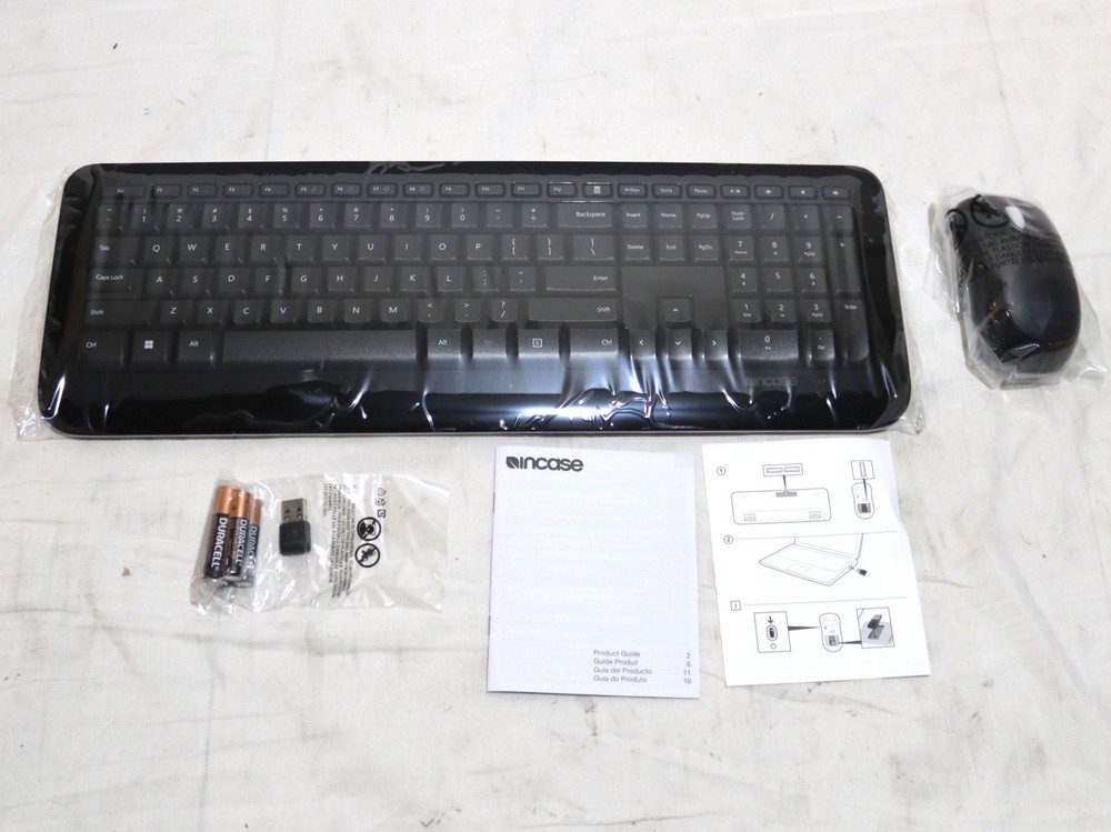 Incase Desktop 850 Keyboard & Mouse Combo with Wireless AES 128-Bit Encryption