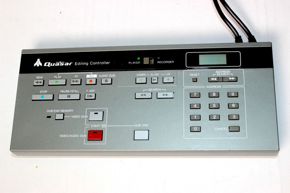 PANASONIC PV-R500 EDITING CONTROLLER