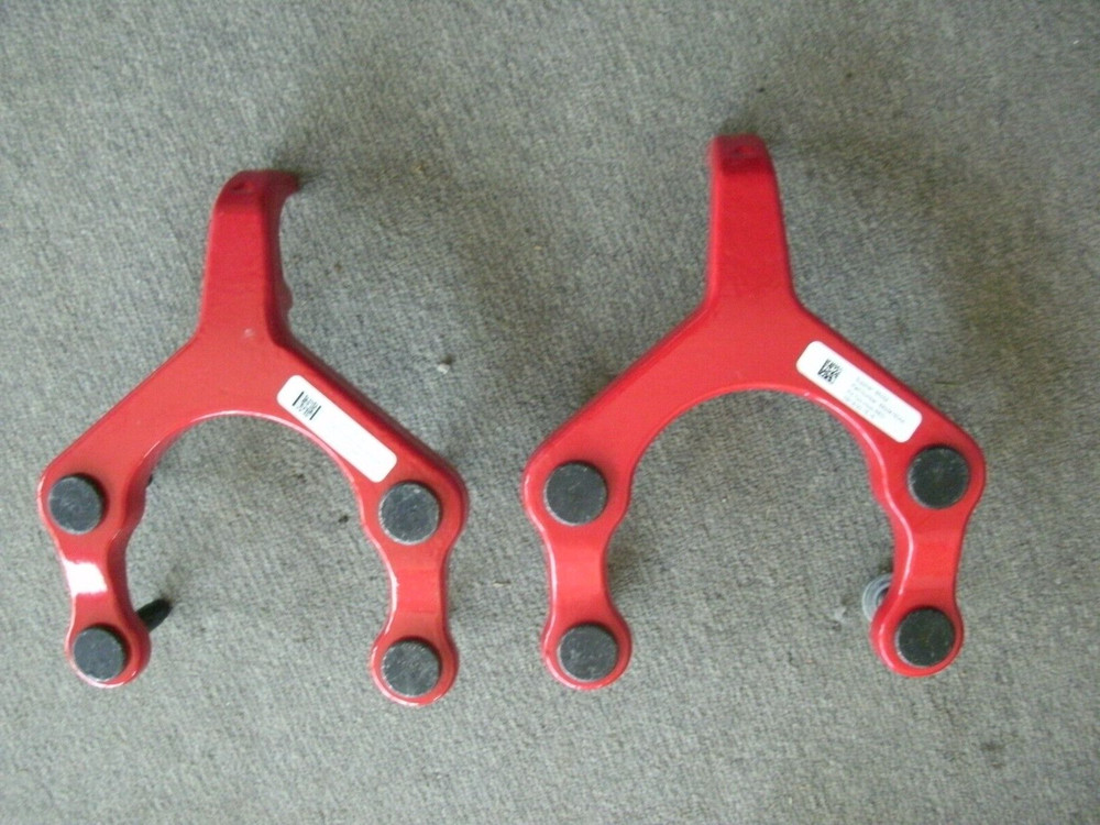 Jeep Gladiator red front tow hooks