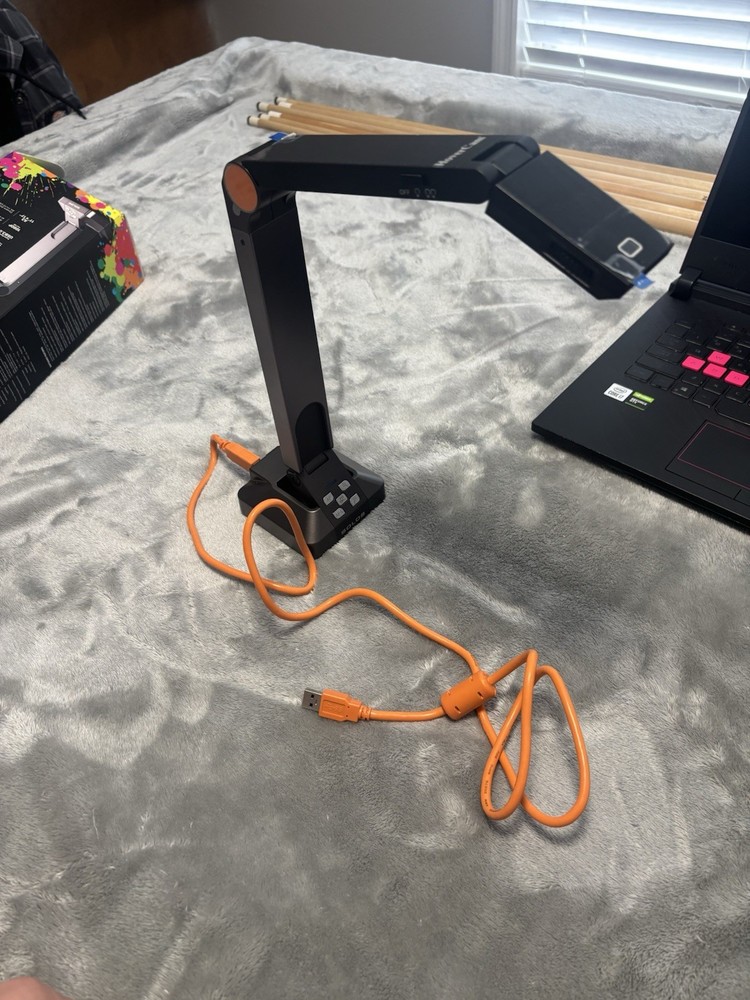 HoverCam Solo 8 USB Document Camera Presentation Equipment with USB Cable & Mat