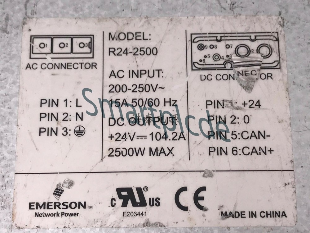 1PCS R24-2500 power rectifier module, 26.8V/104A