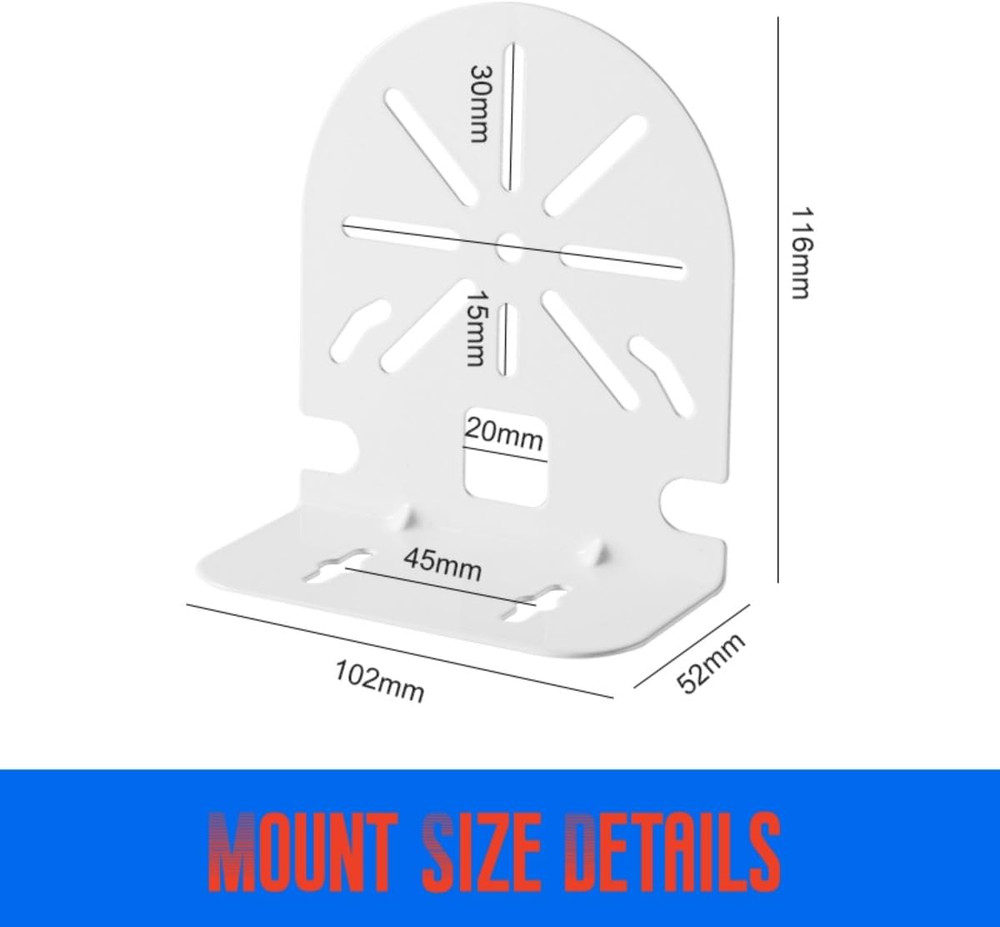 L Type Dome Security Camera Wall Mounting Bracket,Universal Wall Ceiling Mount B