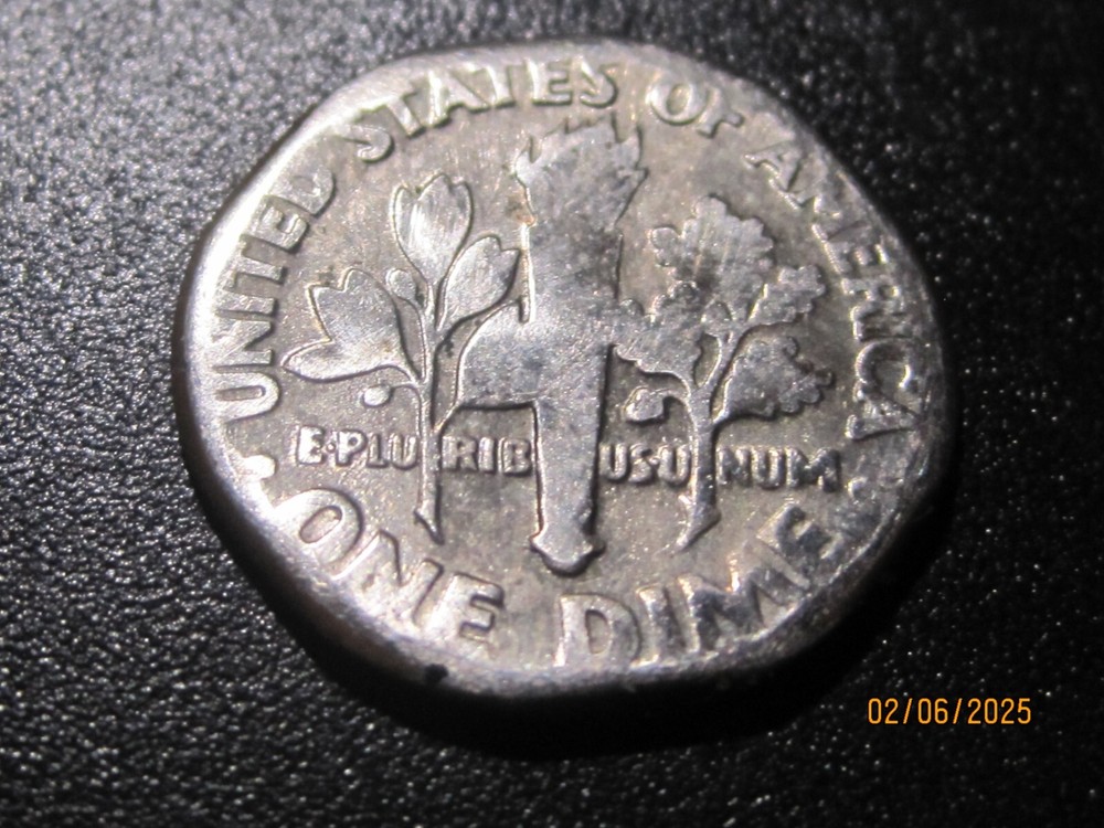 1998-P 10C Roosevelt Dime *Rare ERROR* Struck