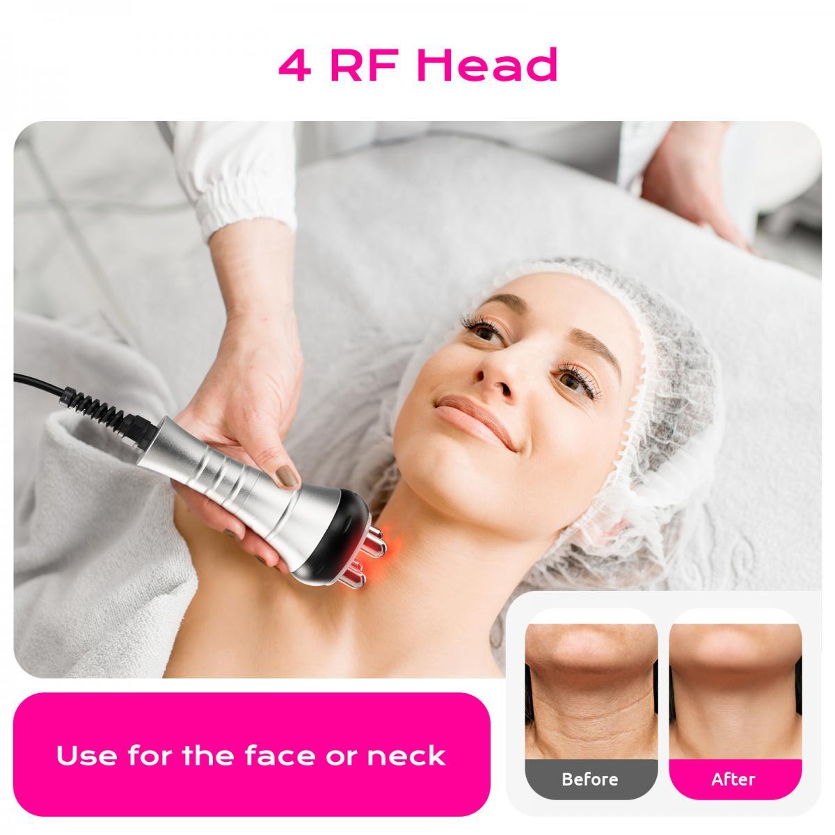 4in1 40K Radio Frequency Cavitation Machine Body Shaping Skin Lifting Massage