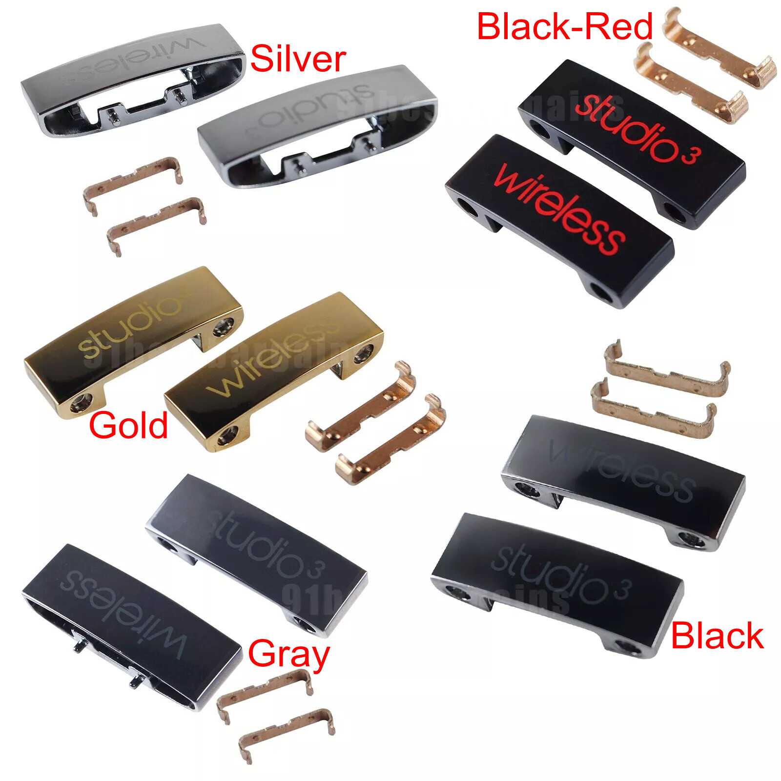 OEM Headband Beats By Dre STUDIO 3 3.0 Wireless Hinge Connector Panel Ear Pads