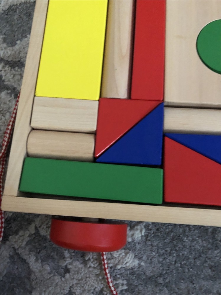 Melissa & Doug Unit Blocks on Wheels