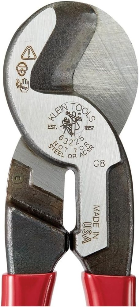 Durable 9-Inch High Leverage Cutter with Precision Jaws for Easy Cable Cutting
