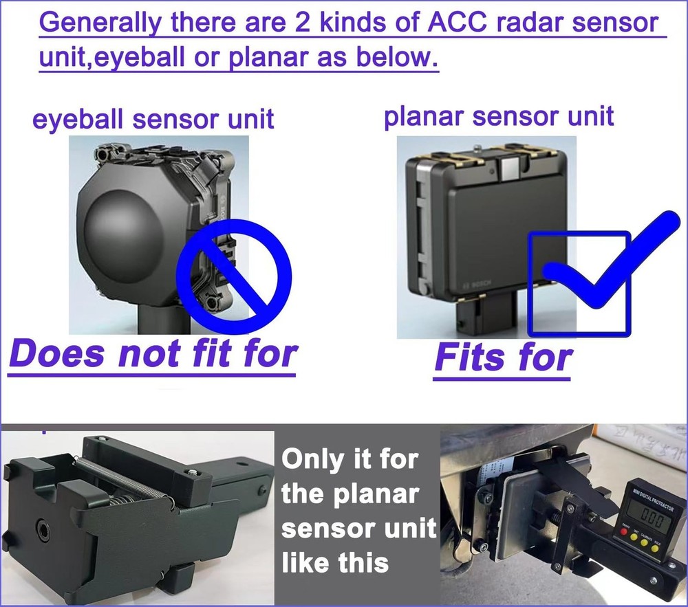 ADAS Calibration Dynamic Acc Positioning Tool for Planar Unit, Angle Leveling...