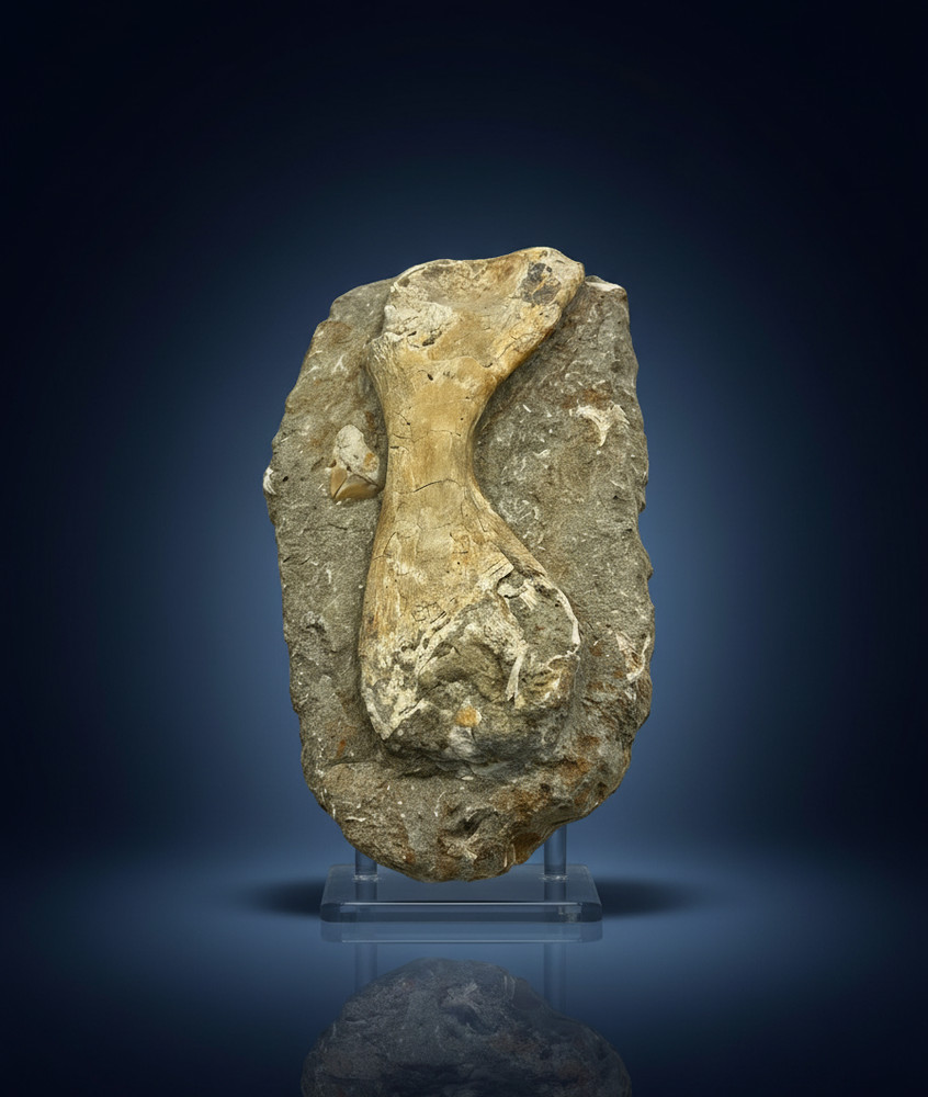 RARE BEAUTIFUL TURTLE BONE FROM MOROCCO