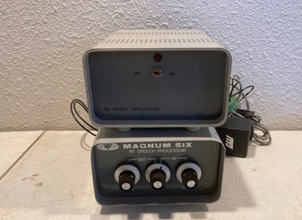 Yaesu RF Speech Processor Magnum Six W/ Switch
