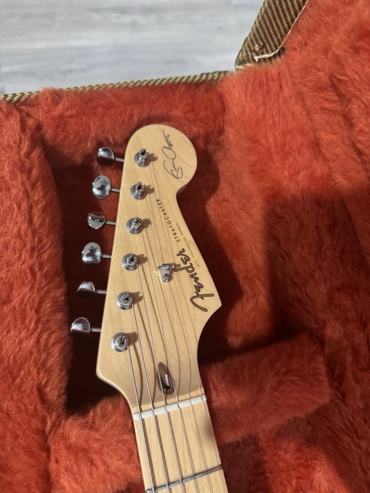 2001 Vintage Eric Clapton Fender Strat U.S. Vintage with Original Hardshell Case