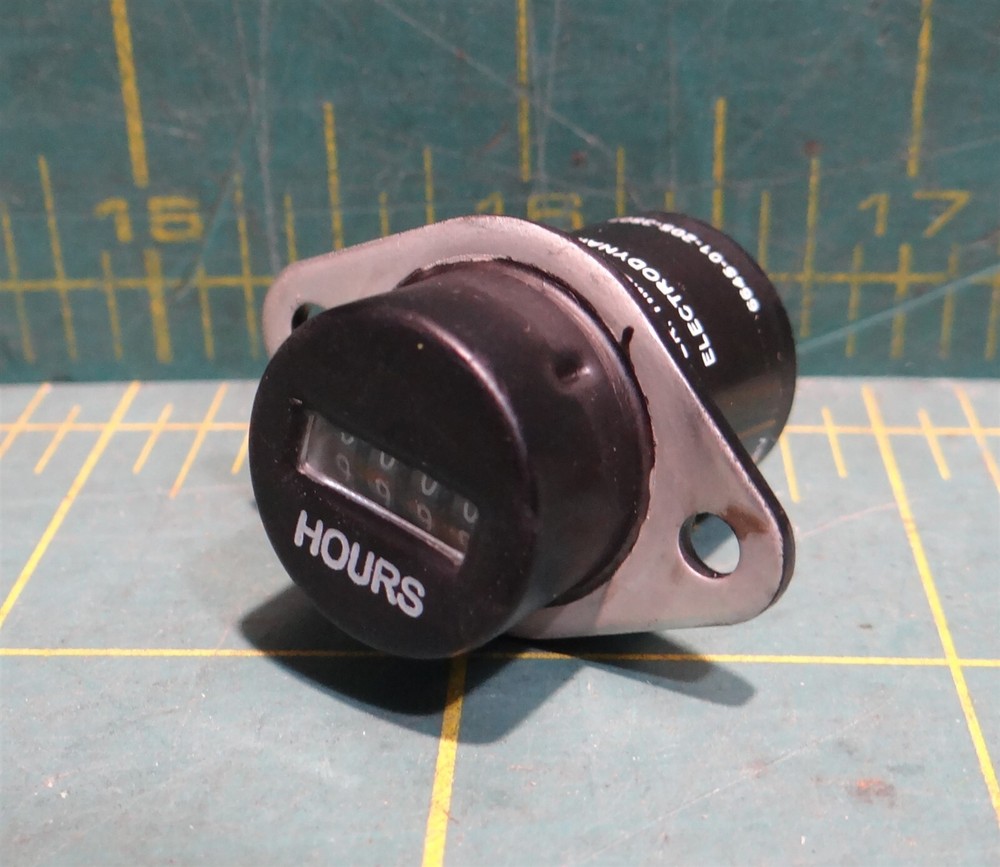 Electrodynamics 4 Digit Time Totalizing Counter Hour Meter P/N: M7793/2-015