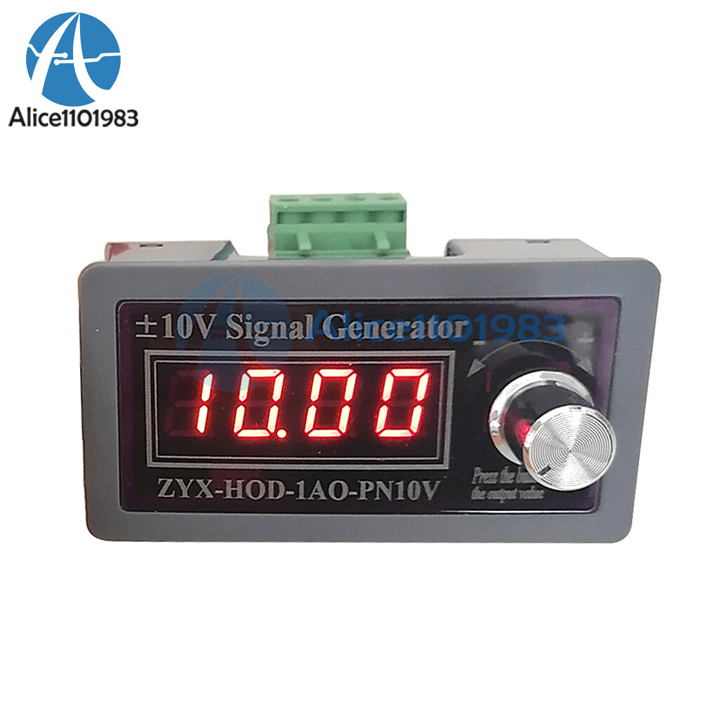 DC 0-3.3V/0-10V/±10V Adjustable Signal Source Voltage Generator Transmitter