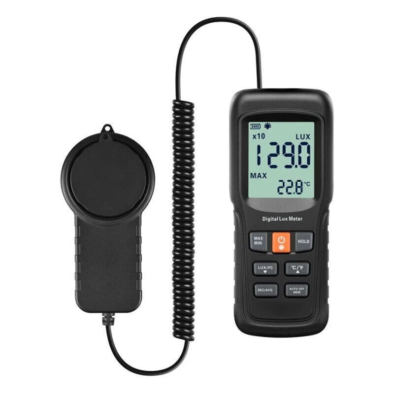 YW-552 Lux Meter Split High Precision Light Meter Light Meter Brightness Meter