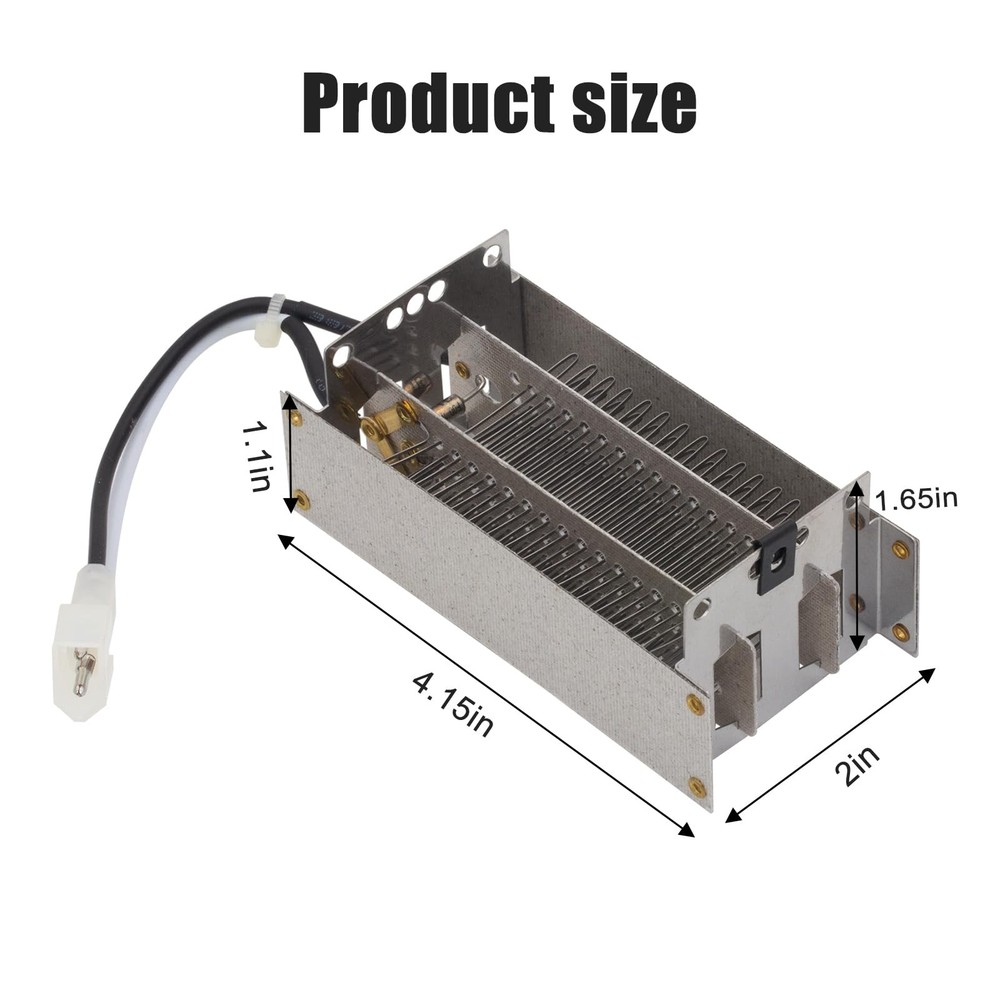 Bathroom heater fan heating element replacement part compatible vent unit repair