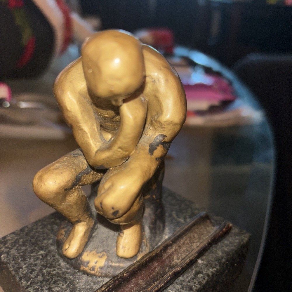 Bey Berk Bronze Statue ￼the Thinker